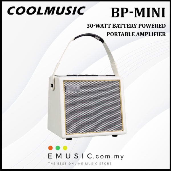 CoolMusic 30-Watt Battery Powered Portable Amplifier – BP-Mini