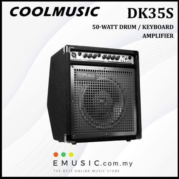 CoolMusic 50-Watt Drum / Keyboard Amplifier Combo – DK-35S