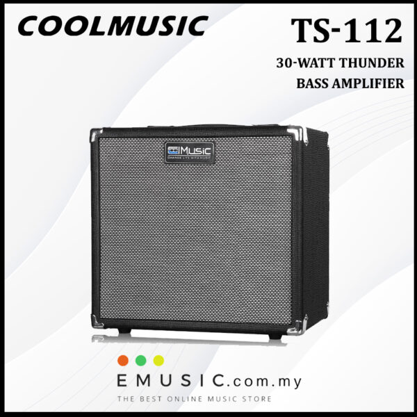 CoolMusic 30-Watt Thunder Bass Amplifier – TS-112