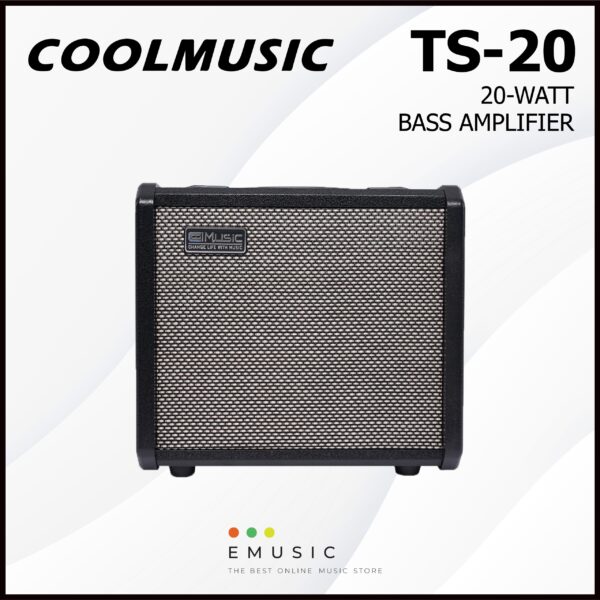 Cool Music 20-Watt Bass Amplifier – TS-20 Coolmusic