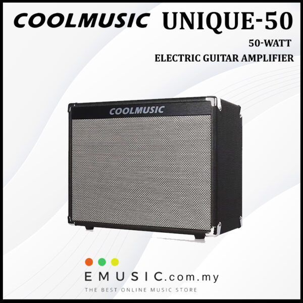 Cool Music 50-Watt Electric Guitar Amplifier – Unique-50