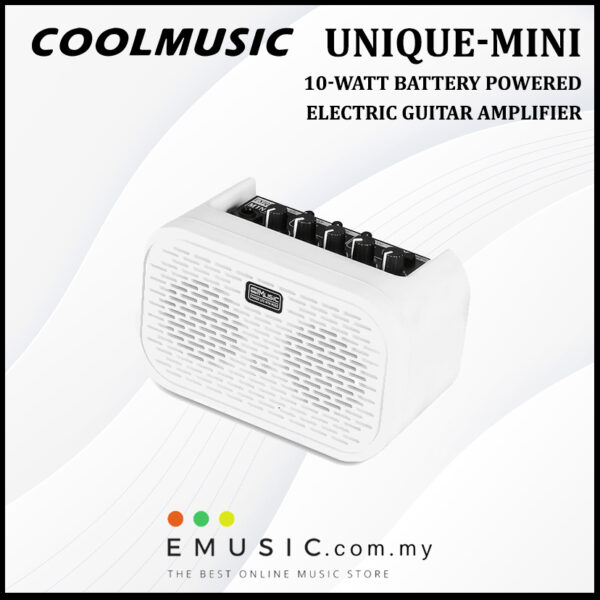 Cool Music 10-Watt Battery Powered Electric Guitar Amplifier – Unique-Mini
